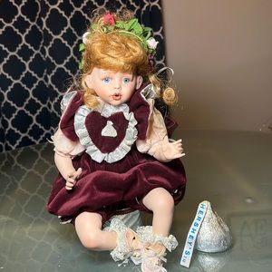 Fazah Spanos Hershey’s Kiss Doll w/ Sealed Certificate of Authenticity